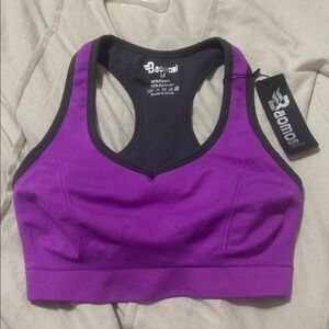 Women's Vibrant Purple Sports Bra